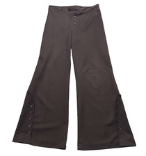 Kmart Mens (Fits 31x29) Vtg 70s Flare Wide Leg Bell Bottom Disco Pants Flaws