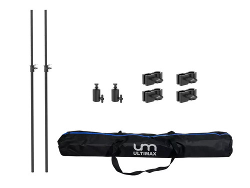 Ultimax booth light post - booth,