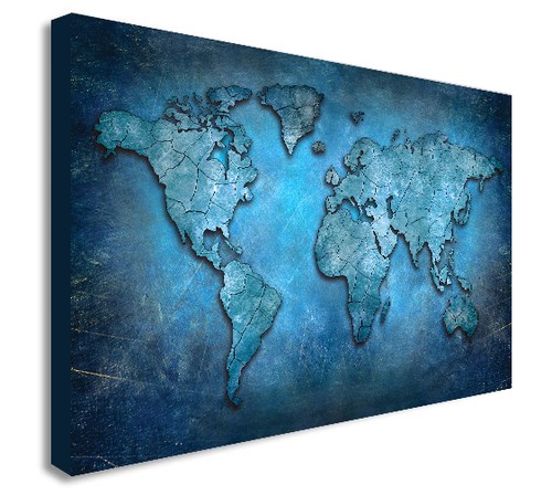 World map modern abstract - map,