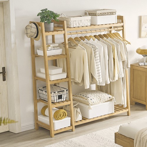 130cm wooden clothes garment - 130cm,