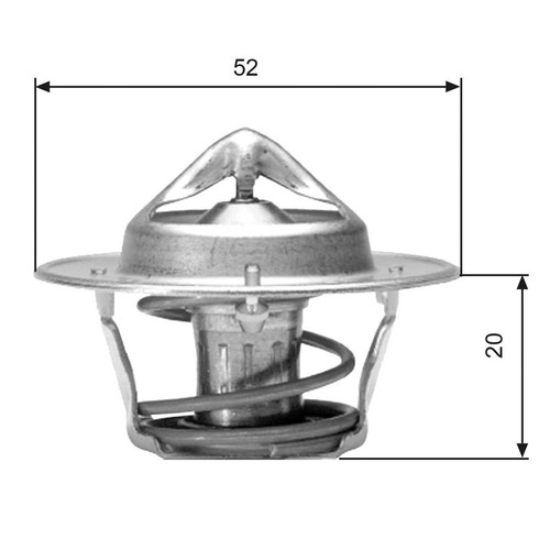 Coolant thermostat fits - coolant,