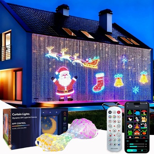 Smart led curtain - curtain, light