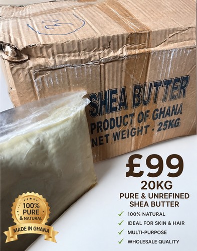Shea butter organic unrefined - butter,