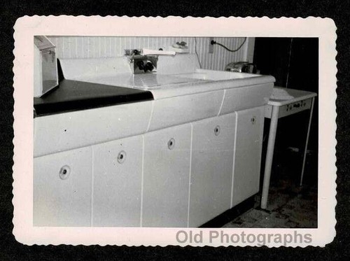 Kitchen metal cupboards - cupboards, sink