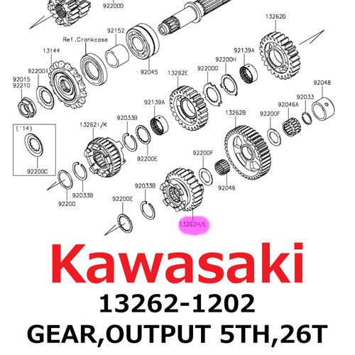 New kawasaki genuine - 【new】kawasaki,