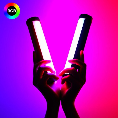 Portable led rgb video light - video,
