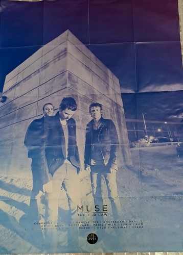 Muse concert promo poster - concert, from