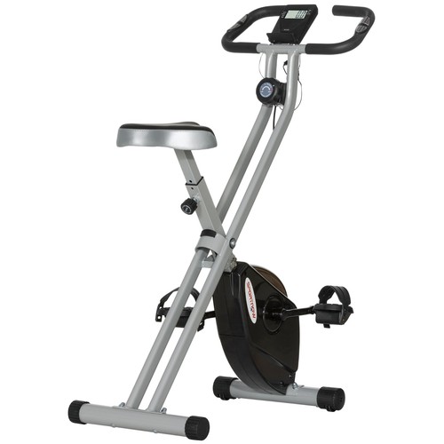 Folding exercise bike - exercise,