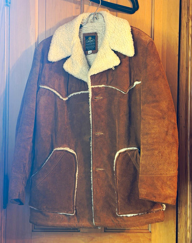 Vintage 70s cooper - vintage, suede