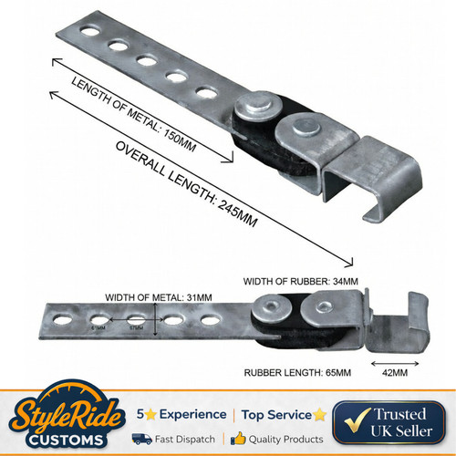 245mm universal steel rubber - steel,