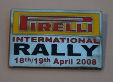 Pirelli International Rally Badge 2008