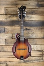 The Loar LM-310F Hand-Carved F-Style Acoustic Mandolin -HEEL CRACK #R3522