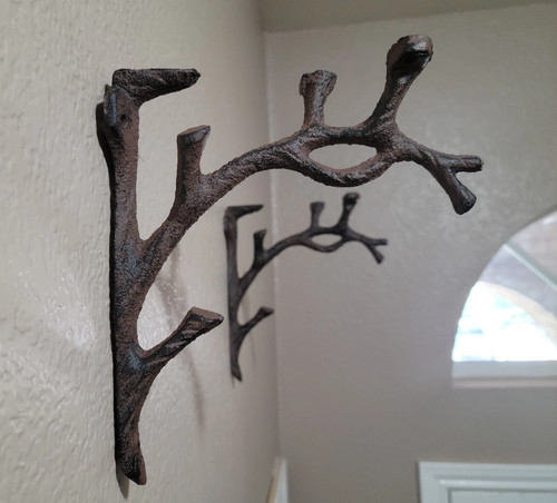 2pc cast iron tree - cast,