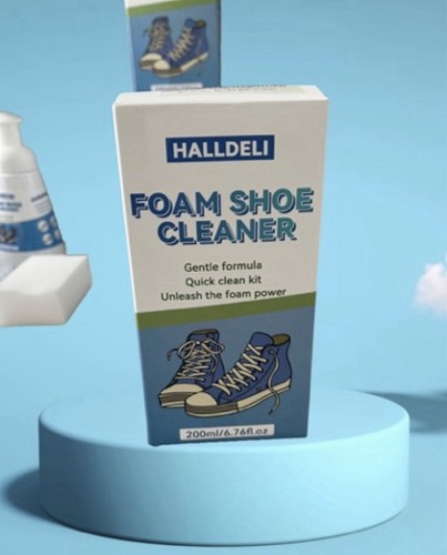 Shoe whitening foam - shoe, cleaner