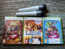 xbox 360 LIPS - x3 +Party