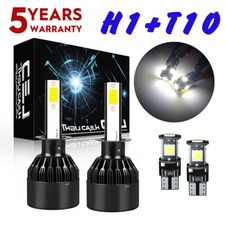 For Honda Civic EP3 2004 2005 H1 Clear White Headlight Bulbs 501 Led Side Light