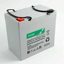 LUCAS 12V 55AH LSLC55-12 AGM/GEL GOLF BUGGY / GOLF CART BATTERY