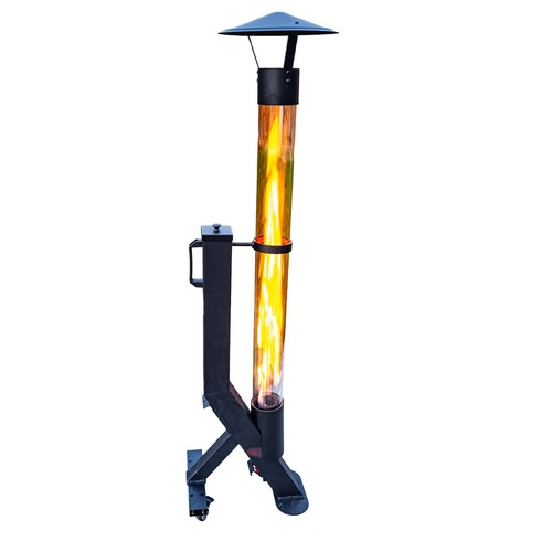 Portable wood pellet patio - pellet,