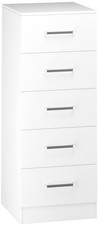 5 Drawer Chest Narrow Tallboy