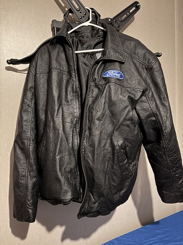 Vintage ford leather jacket - vintage,