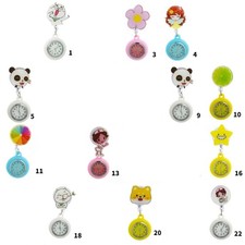 Comfortable Alloys Nurse Watch Lovely Nurse Doctor Clip Pocket Watches