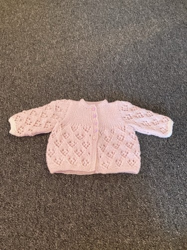 Hand knitted pink - hand,