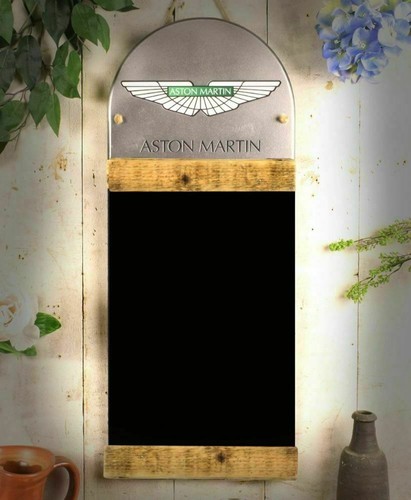 Aston martin blackboard chalk - aston,