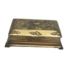 Vintage Japanese Brass Dragon