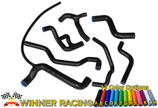 Silicone Radiator Hoses Fit Golf GTI MK3 2.0L 8V 115PS 2E 1992-1997 BLACK