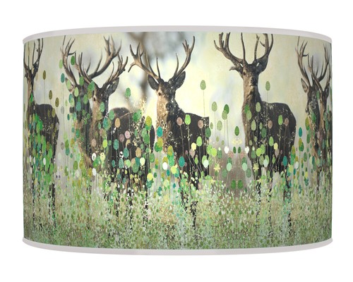 Deer stag green - deer, drum