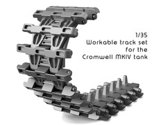 1/35 Cromwell MK.IV Workable Resin Tracks Set – Precision 3D Printed – UK Seller