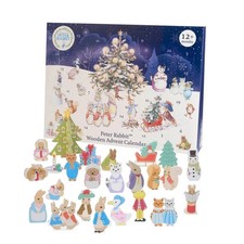 Peter Rabbit Wooden Advent Calendar With 24 Wooden Pieces