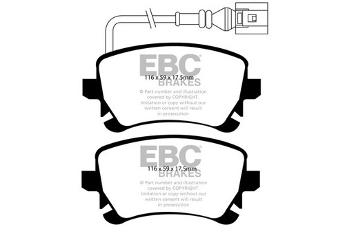 Ebc ultimax rear brake - ultimax,