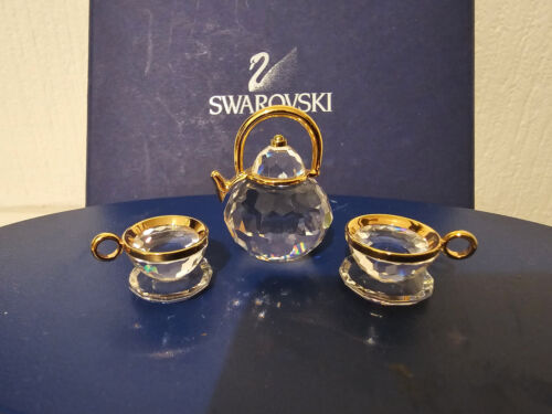 Swarovski memories tea set - swarovski,