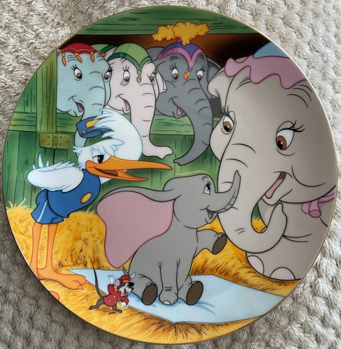 Disney plate 1940 dumbo - plate,
