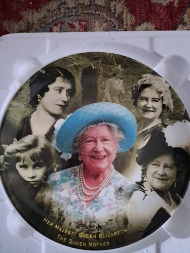 Coalport memorial plate - memorial, her