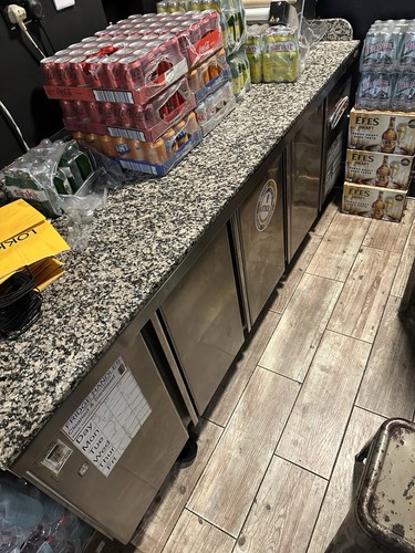 Pizza prep table - pizza, 4