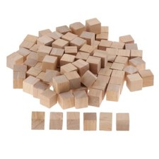 50 Pieces Natural Wooden