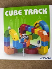 New Cube Track Car Train Set