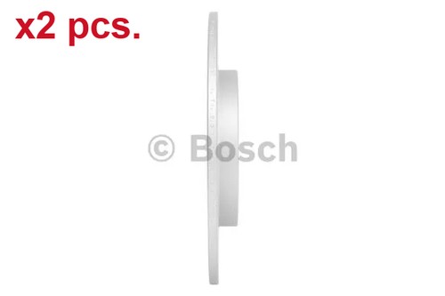 Pcs rear brake disc - x2, rotos