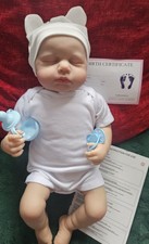 Life-Like 20 Inch Reborn Doll Realistic 3D Painted Features