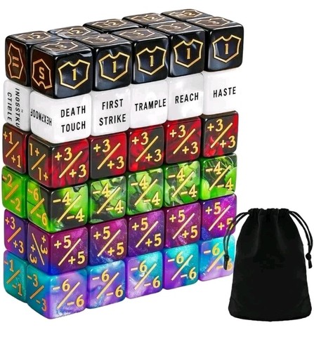 Pcs mtg dice keyword - 60,