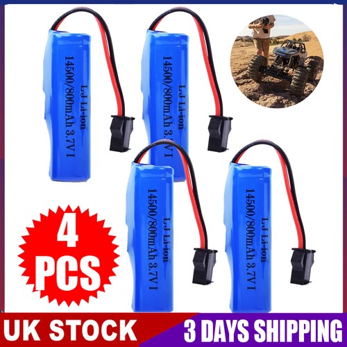 Battery 800mah li ion - 4x, 3.7v