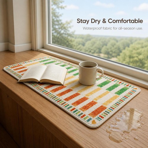 Window seat cushion - window, for