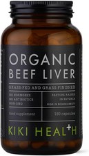 280 Organic Beef Liver Capsules Pasture-Raised Cattle Free Of Antibiotics RRP£45