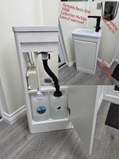 Portable Sink No plumbing just plug in! hot/cold water instant Small Places