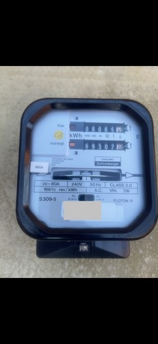 Electricity meter sangamo - electricity,