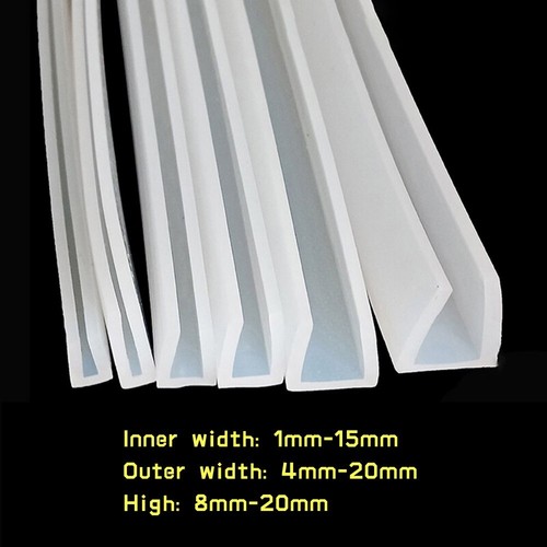 1mm 15mm white u - 15mm, u-shape