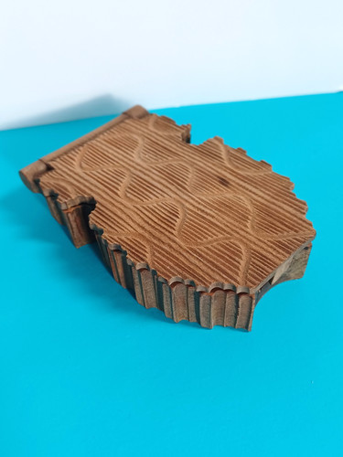 Victorian carved wooden - wooden, pocket