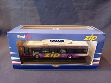UKBUS 7004 FIRST ZIP SCANIA OMNICITY BUS
